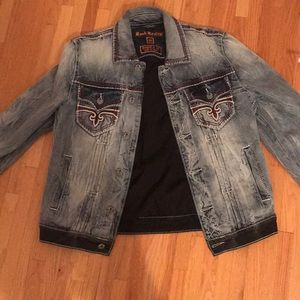 Rock Revival Denim Jacket Size M
